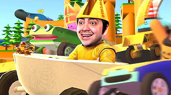 Alanzoka jogando Zeepkist